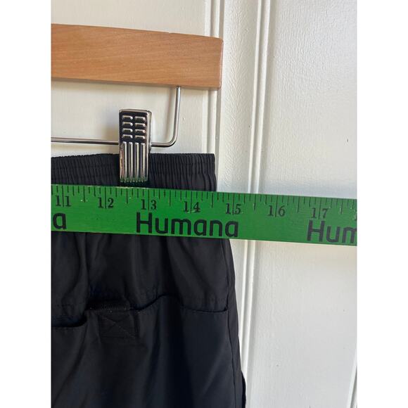 Vintage Adidas 3 Stripe Windbreaker Track Pants Black Mens Large Y2K Soccer - Picture 7 of 8